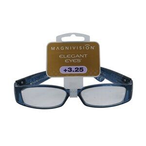 Magnavision Elegant Eyes Posh +3.25 Reading Glasses 1012917 – Stylish & Comforta